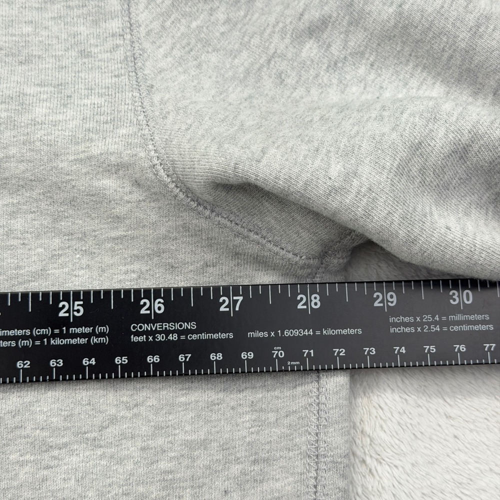 Elwood Core Hoodie XL Gray Organic Cotton Pullover Heavyweight Relaxed Fit - Picture 9 of 14